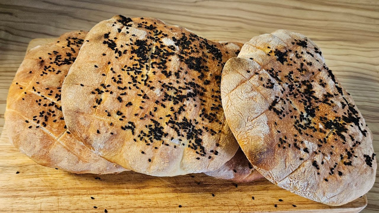 Ramazanske lepine(Somuni) -Flatbread-Fladenbrot
