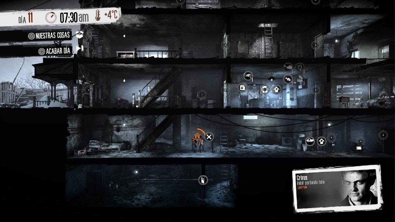 Cada vez mas complicado en THIS WAR OF MINE