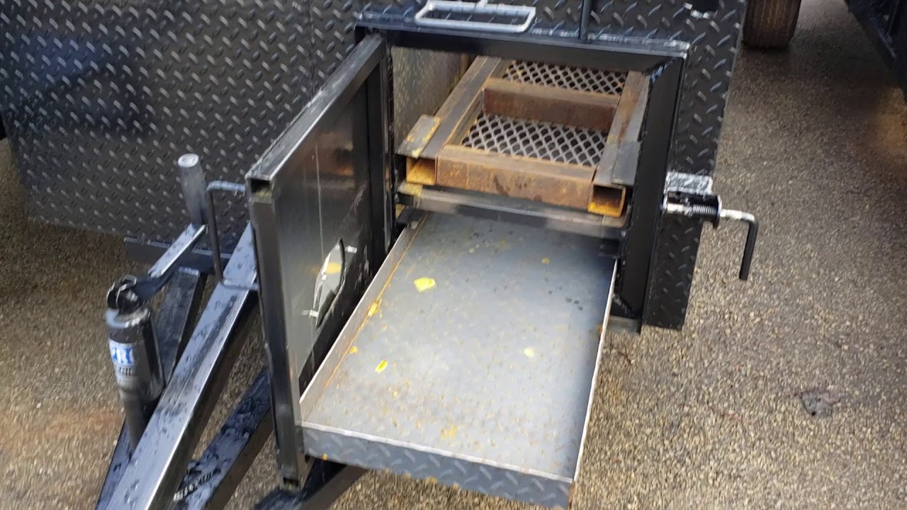 Bbq chicken flipper explaining it uses and other meats you can grill on it bbq smoker grill trailer