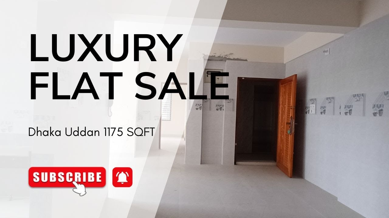 Dhaka Uddan 1175 Modern Flat Sale (Sold Out) || Ariya Properties