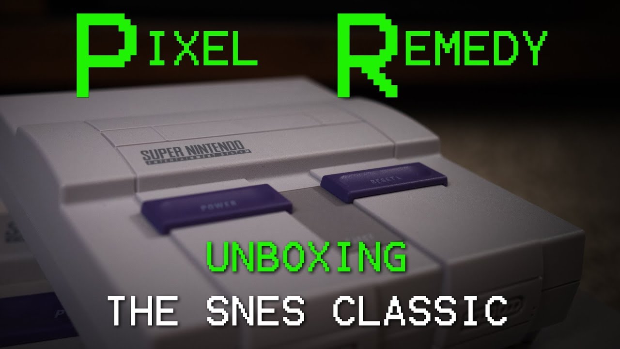 Unboxing the SNES Classic