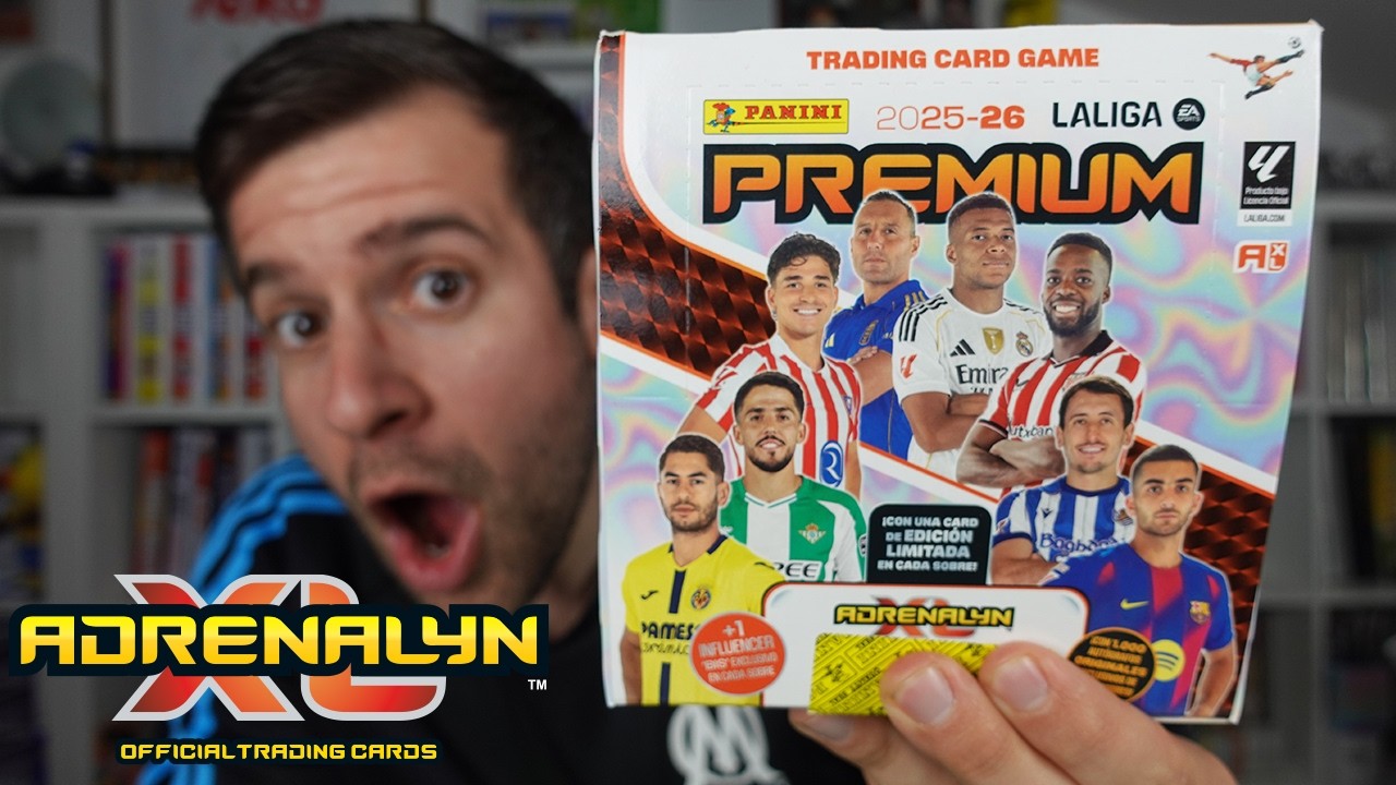 CAJA PREMIUM *100€* COMPLETA!! ADRENALYN XL 2025/26 LIGA EA SPORTS