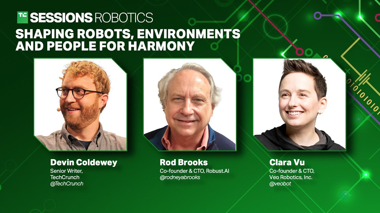 Rod Brooks and Clara Vu on Shaping Robots, Environments, and People for Harmony