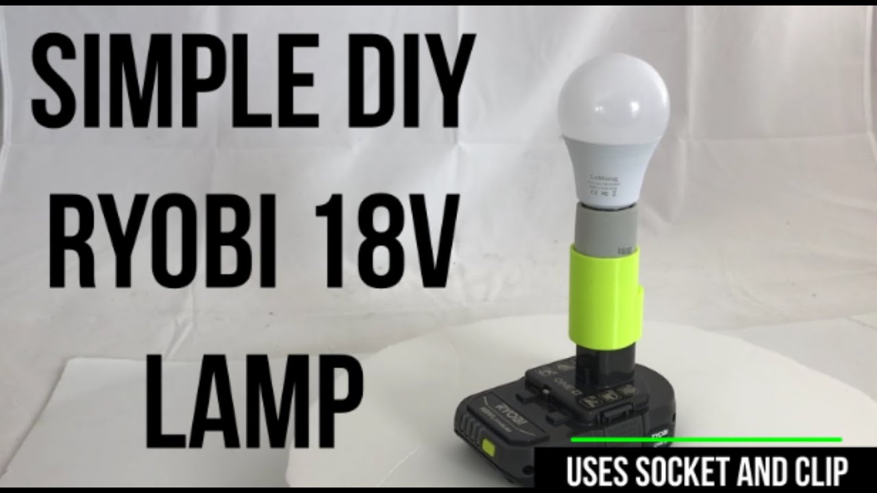 Светодиодная лампа RYOBI 18 В