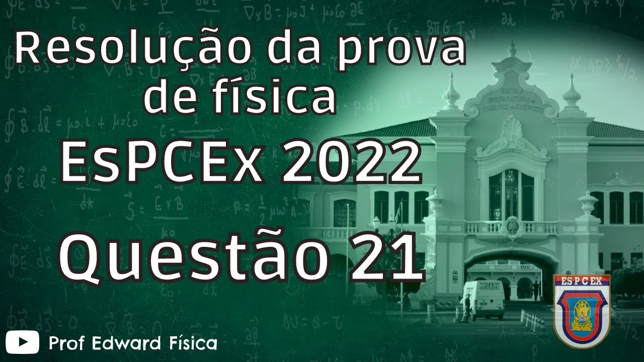 EsPCEx 2022 - Física - Questão 21