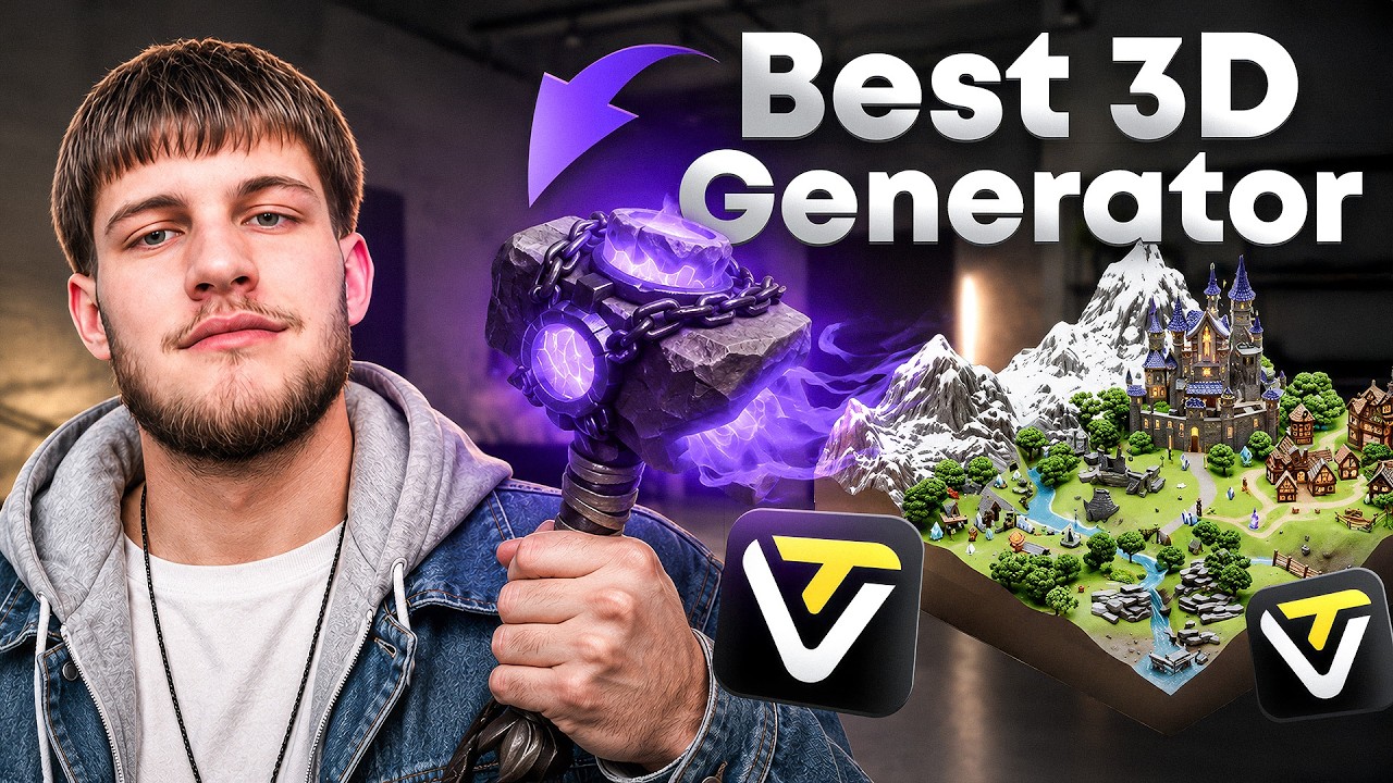 I Turned One AI Image Into a Game-Ready 3D Character