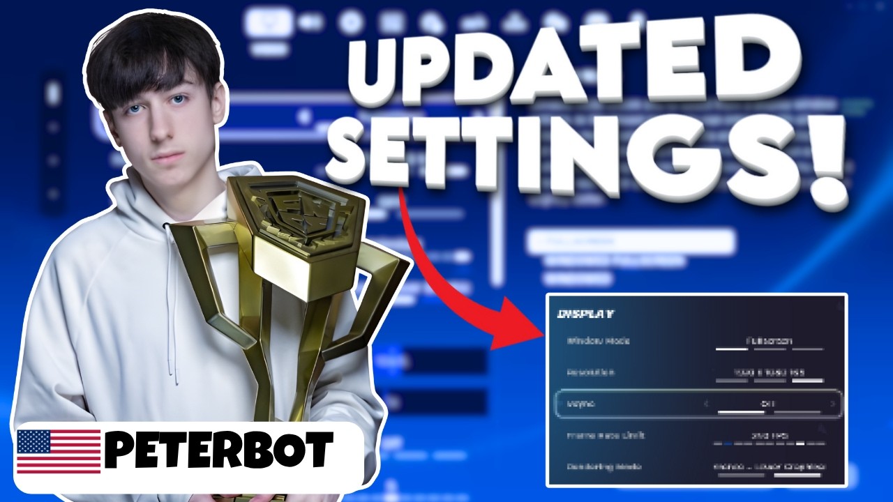 ОБНОВЛЕННЫЕ настройки Peterbot Fortnite (БЕЗУМНЫЙ ПРОФЕССИОНАЛЬНЫЙ AIM & FPS)