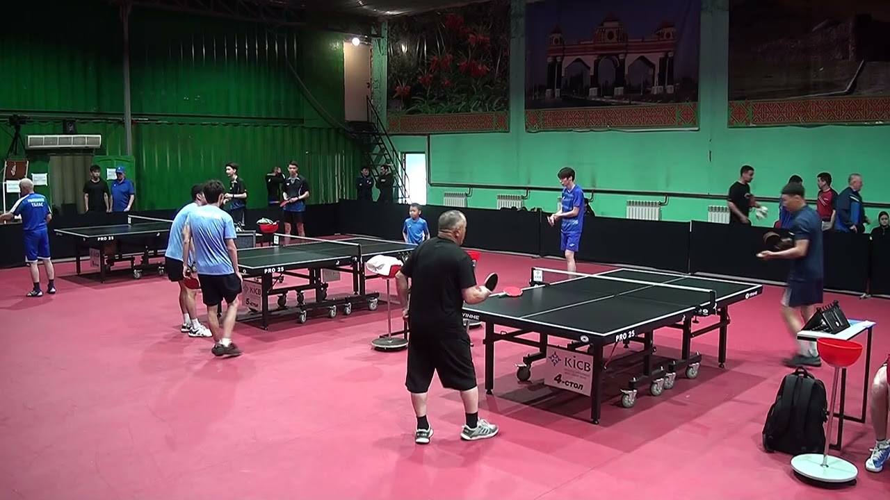 Чемпионат КР по настольному теннису, 02 05 2025 первая камера