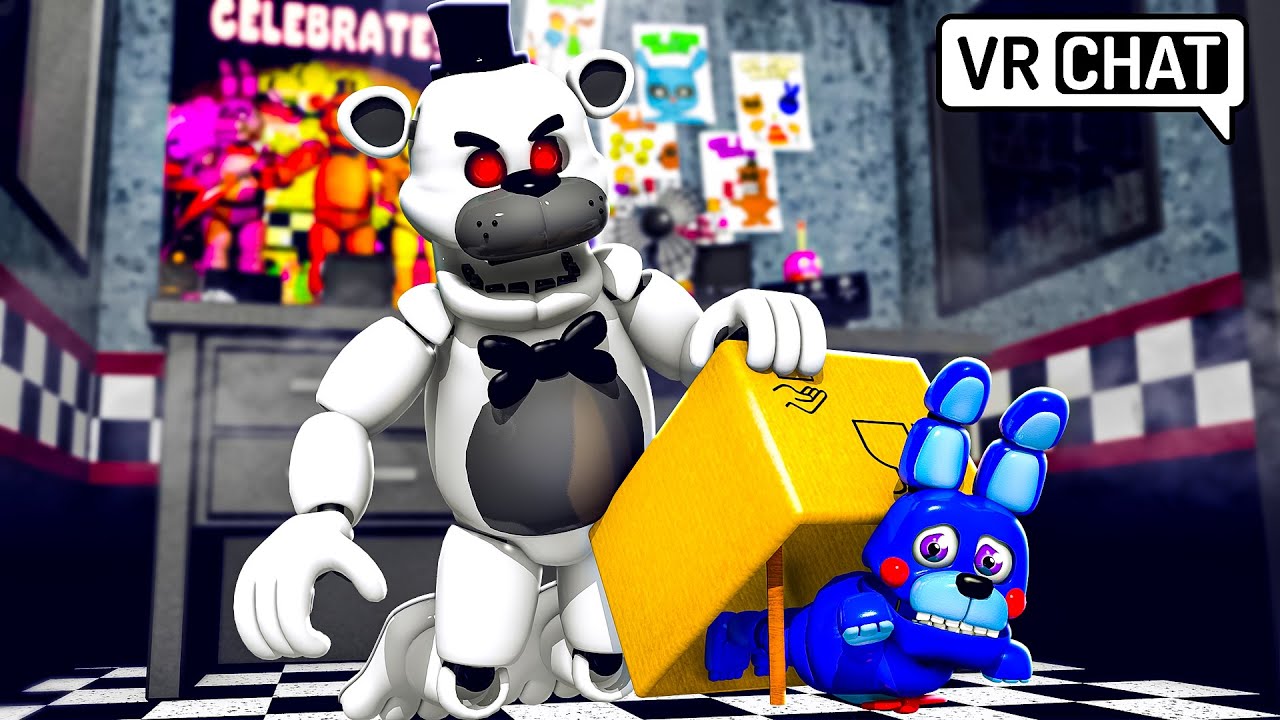 4th Closet Funtime Freddy HUNTS Toy Freddy in VRCHAT
