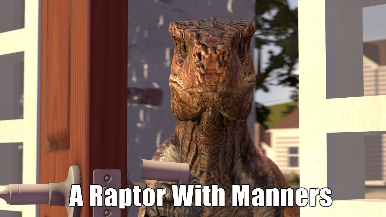 (SFM/ST3) Грабитель/Раптор с манерами — при участии Пантеры Атроцираптор