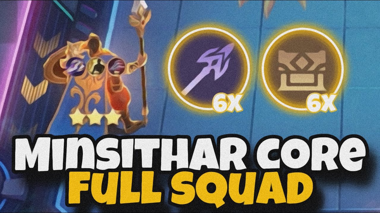 MINSITTHAR FULL DAMAGE FULL SQUAD WITH ANGELA SKILL 3 !! MAGIC CHESS MLBB