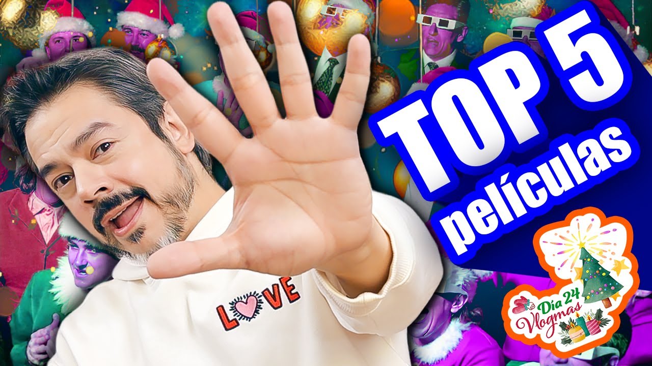 🎬🌟 VLOGMAS Día 24 | TOP 5 PELÍCULAs del 2025 | ¡Comienzan los conteos! | 4K