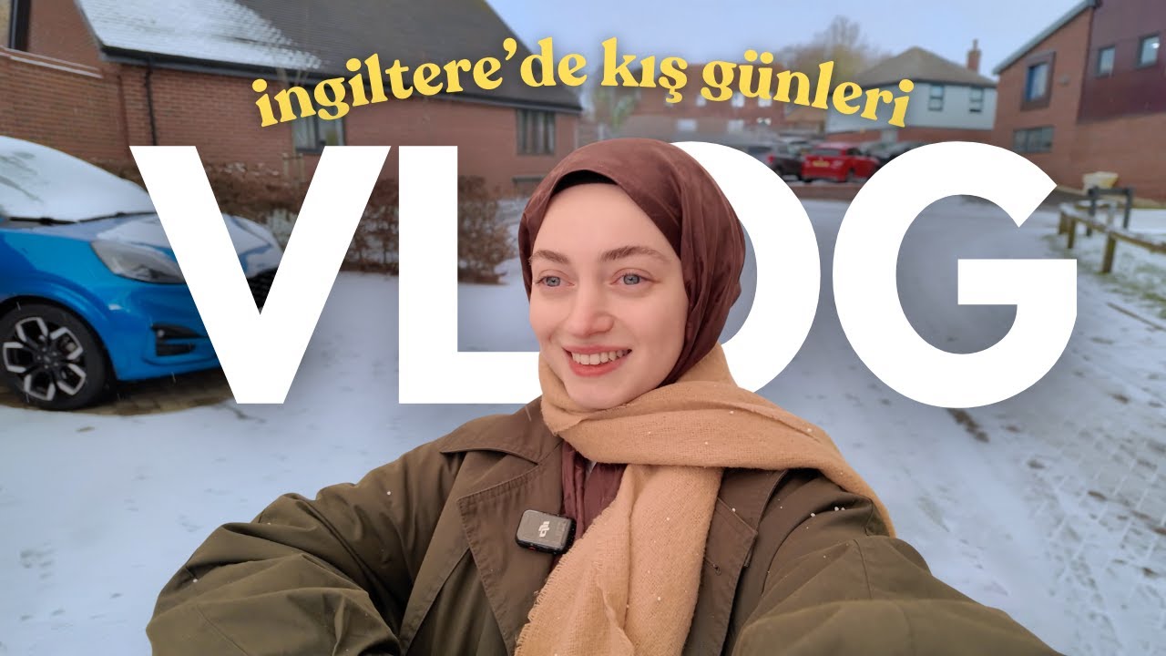 Soğuk Bir Gün, Sıcak Bir Vlog ❄️ | İngiltere’de Kış Günlerimiz Böyle Geçiyor