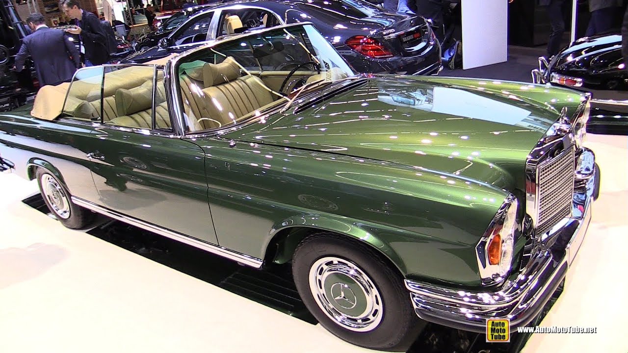 1971 Mercedes 280 SE 3.5 Brabus Classic - Exterior Interior Walkaround - 2019 Frankfurt Motor Show