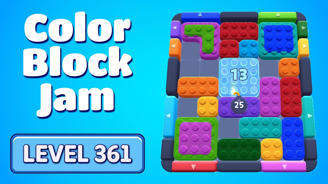 Color Block Jam Level 361 | Every Puzzle Solved! 🎯
