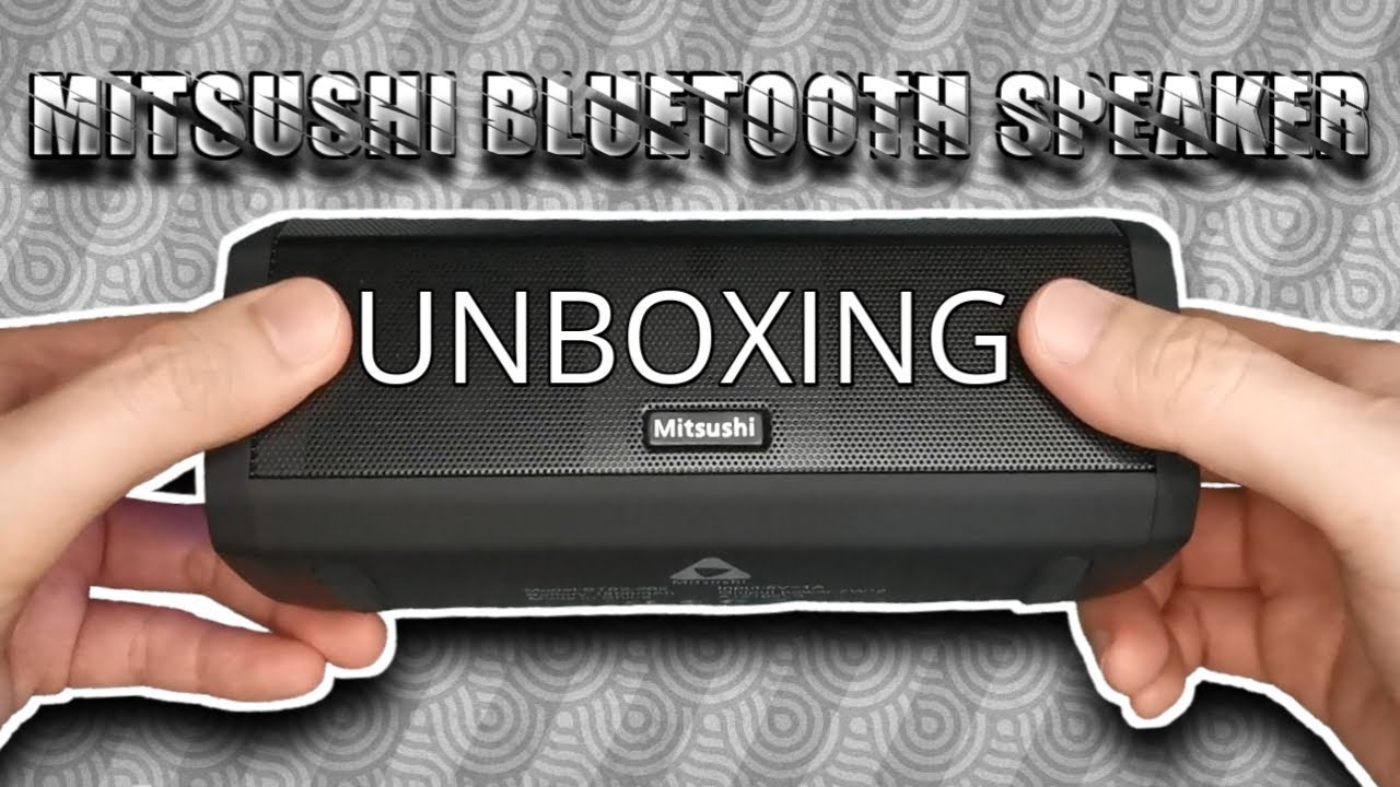 Mitsushi Bluetooth Speaker Unboxing + Sound Comparison
