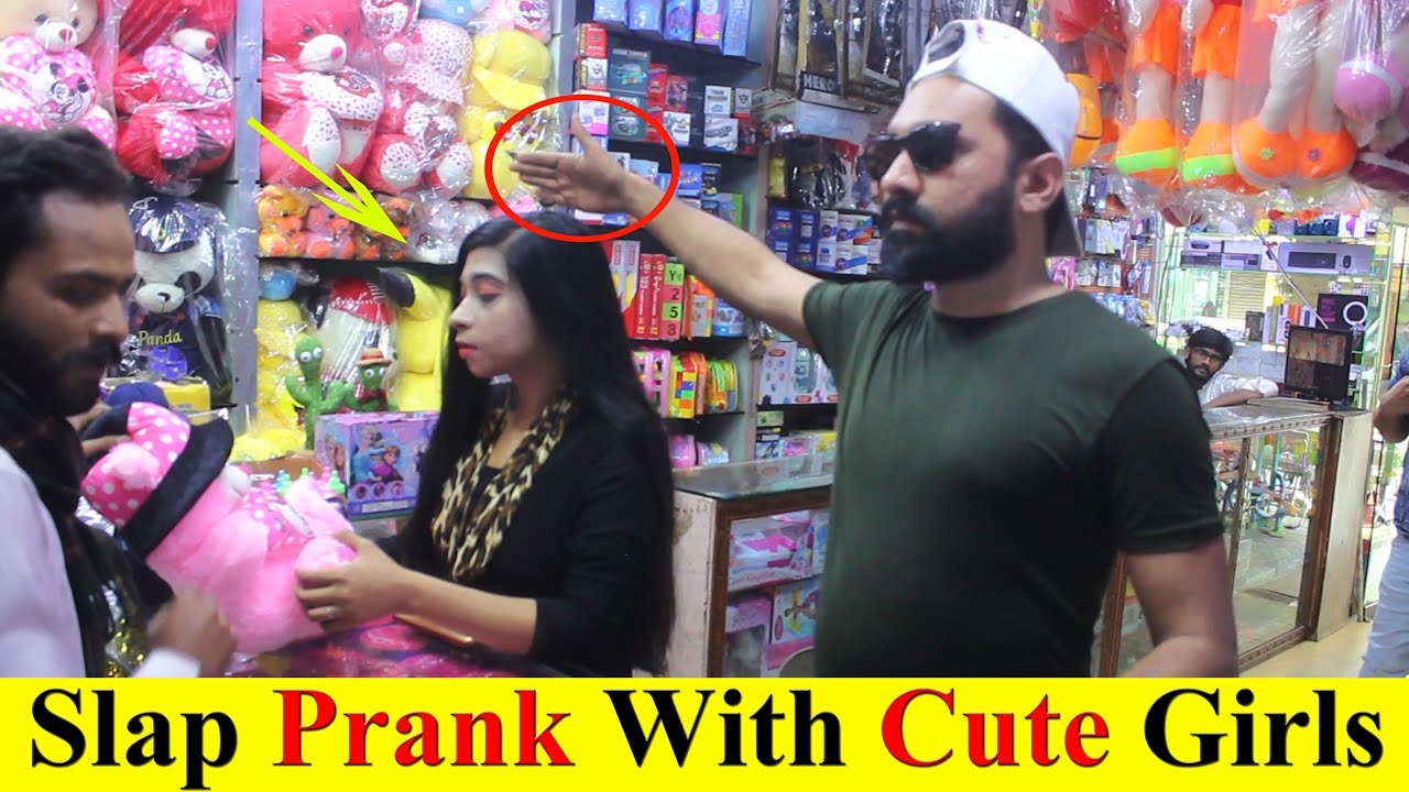 Slapping Prank With cute Girls Gone Wrong | Prank in Pakistan | Non Scripted Prank