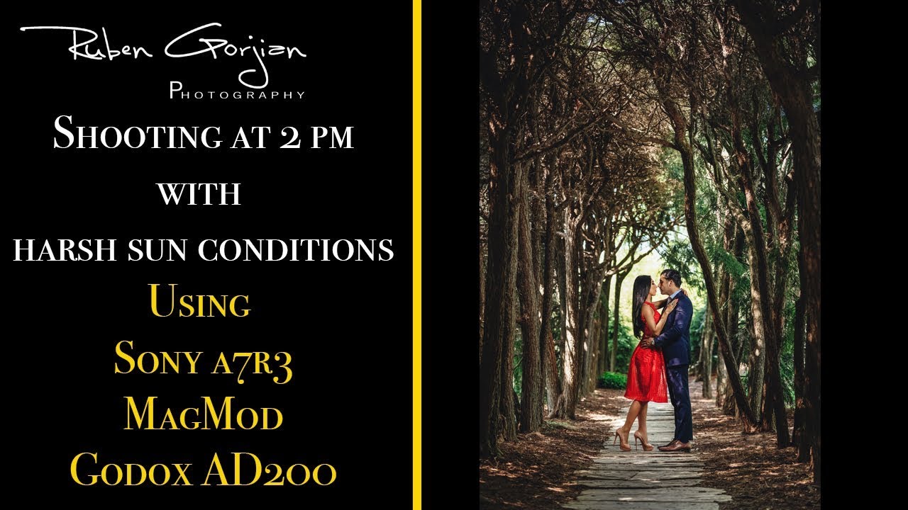 Shooting at 2pm using Natural light and MagMod