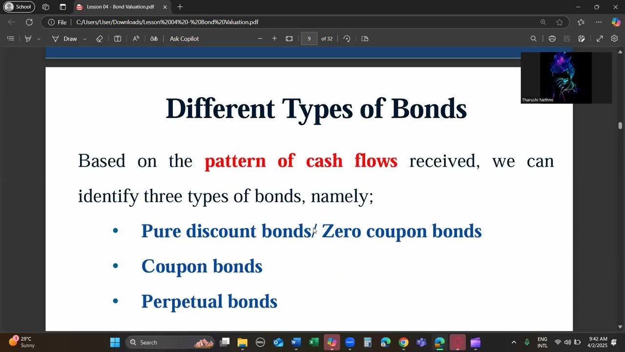 FIN Chapter 04 (Part 01) Bond Valuation