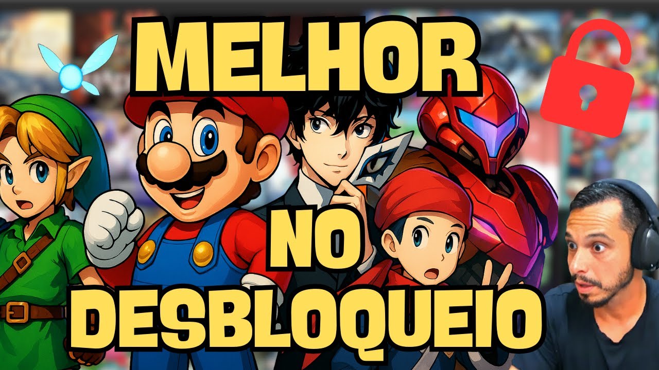 7 Jogos INCRÍVEIS que Rodam Melhor no Switch Desbloqueado