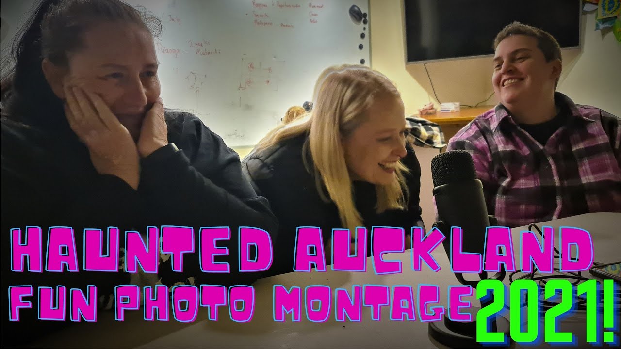 Haunted Auckland 2021 fun photo montage