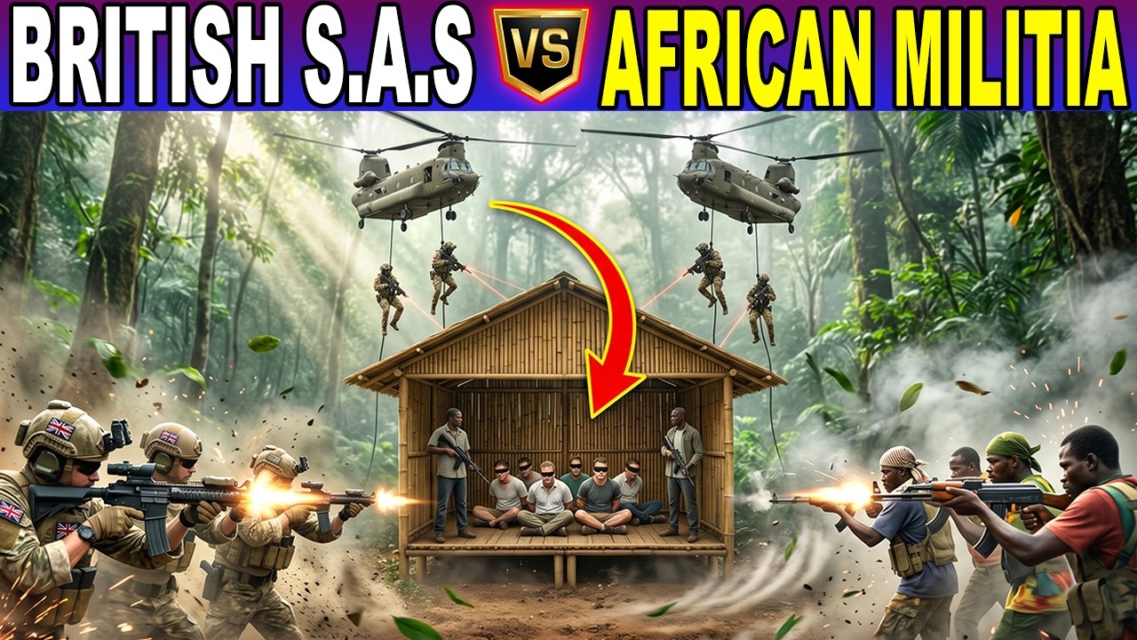 BRITISH S.A.S. VERSUS AFRICAN MILITIA | Operation Barras