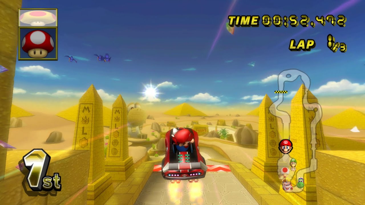 Mario Kart Wii - Special Cup 50cc (Mario Gameplay)