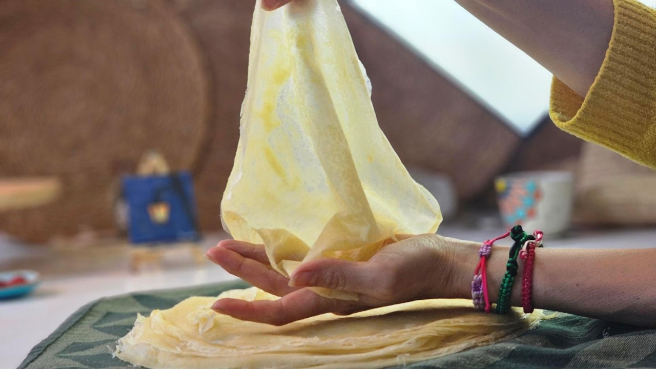 Malsouka – Feuilles de brik maison à la semoule - méthode simplifiée
