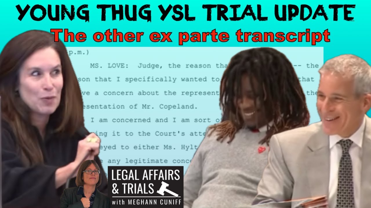 Young Thug YSL Update: Meghann Thee Reporter Discusses New EX PARTE Transcript