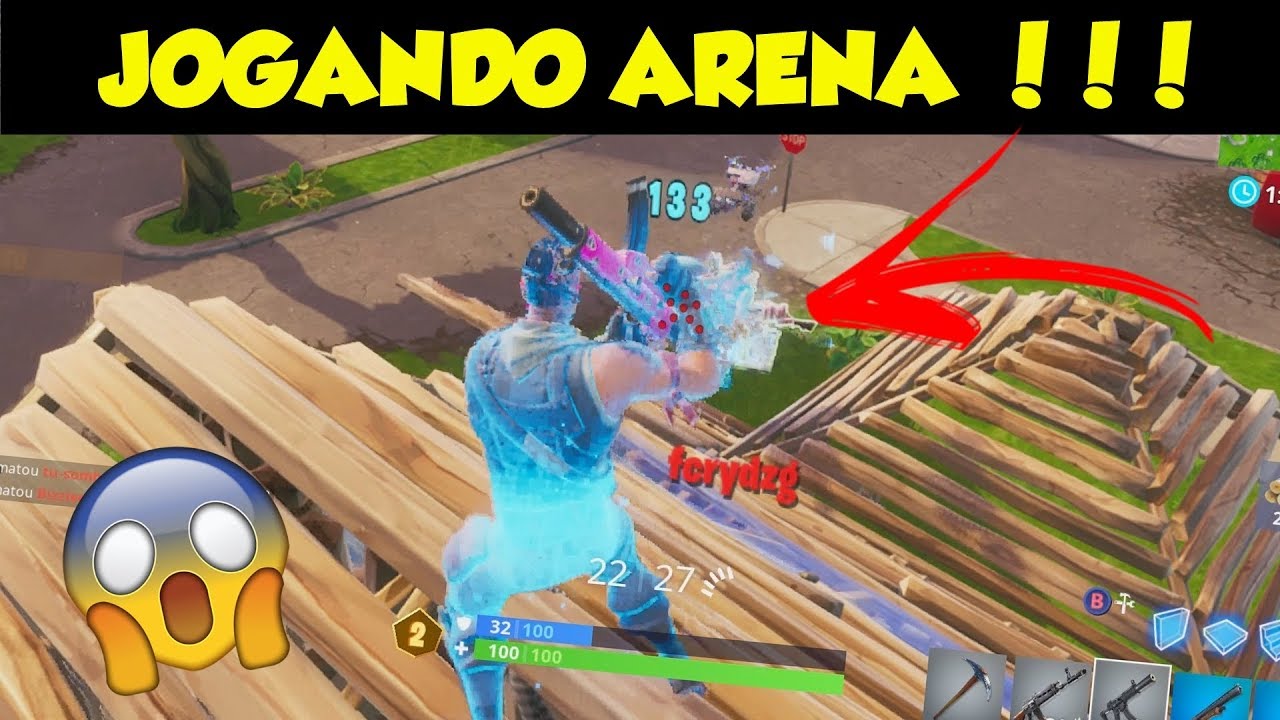 Fui jogar ARENA com ESSA CONTA...