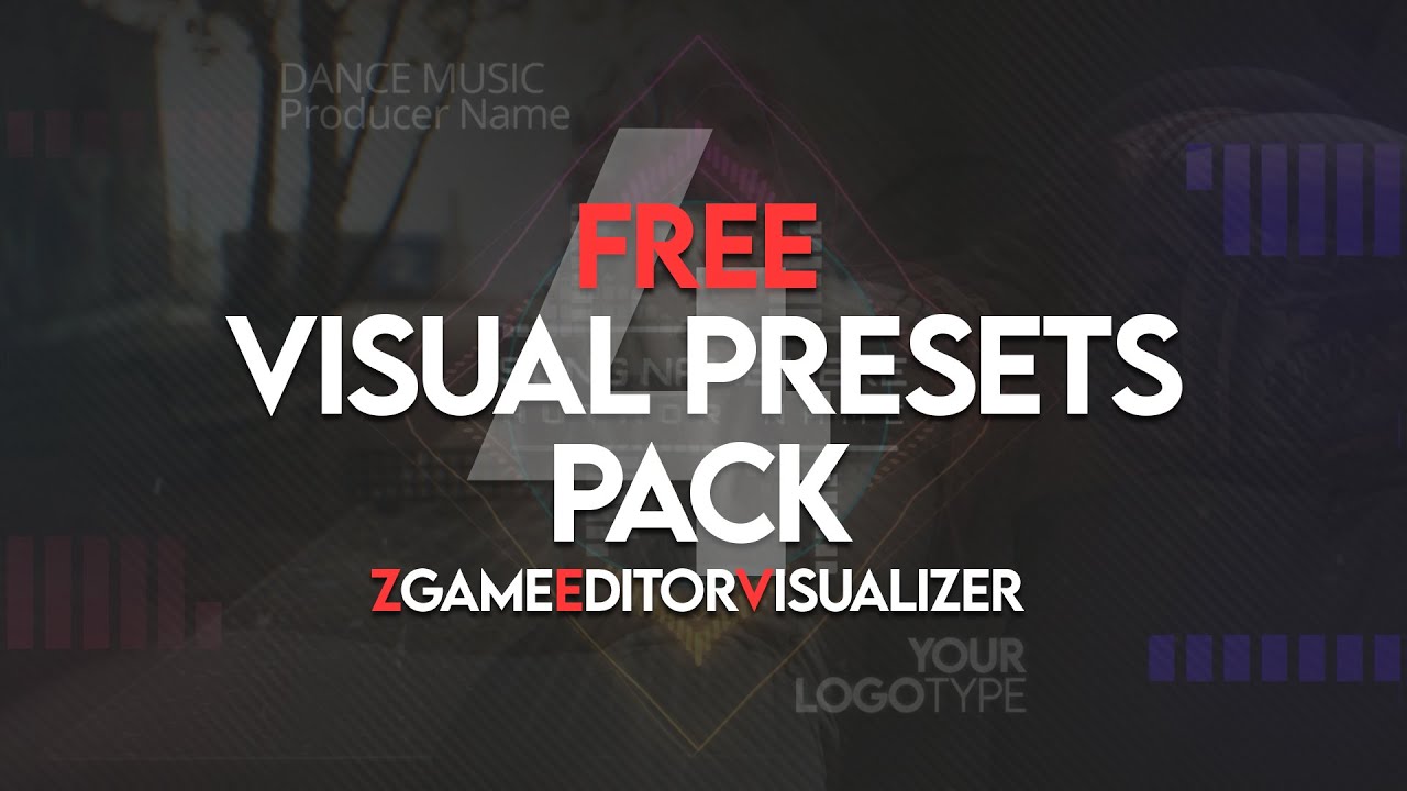 FREE VISUAL PRESETS PACK Vol.4 / ZGameEditor Visualizer / FL STUDIO