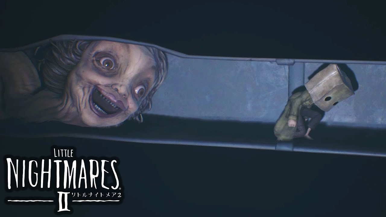 超怖いおばあちゃんが排水口の中まで追いかけてきたｗ『Part3』【LITTLE NIGHTMARES 2 -リトルナイトメア2-】