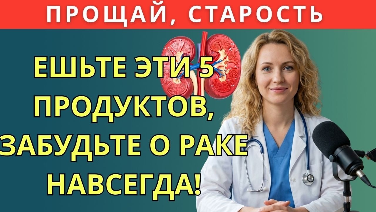 Натуральная защита от онкологии ! После 60 лет — ешьте это каждый день!