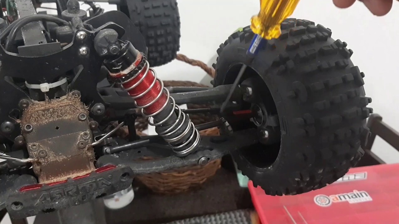 Arrma HUBS bearing replace. Rear and front.kraton/talion/outcast