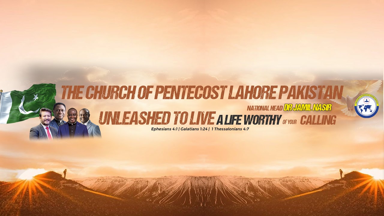 Pensa Youth Conference 2025 At The Church Of Pentecost Pakistan National Head ( Rev Dr Jamil Nasir )