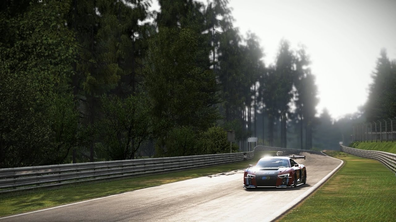 Project CARS - Nurburgring Nordschleife Combined Hotlap & Replay - Audi R8 LMS 2015 GT3