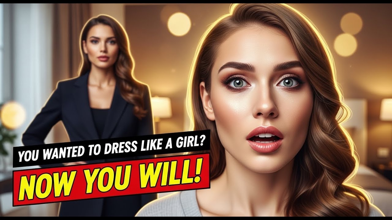 You Wanted to Dress Like a Girl  NOW YOU WILL! 😱👗 [Crossdressing Stories/MtF Transition