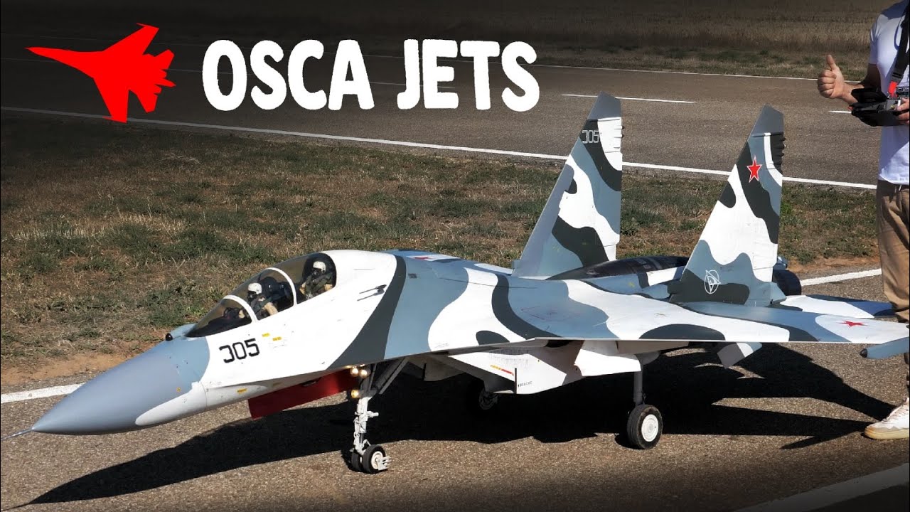 GIANT Skymaster Su-30 XL RC Jet Flies With Wingtip Smoke! ✈️