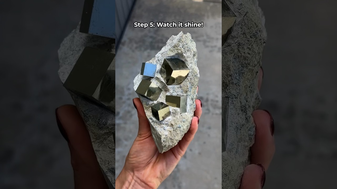 The Process of Pyrite Mining ✨