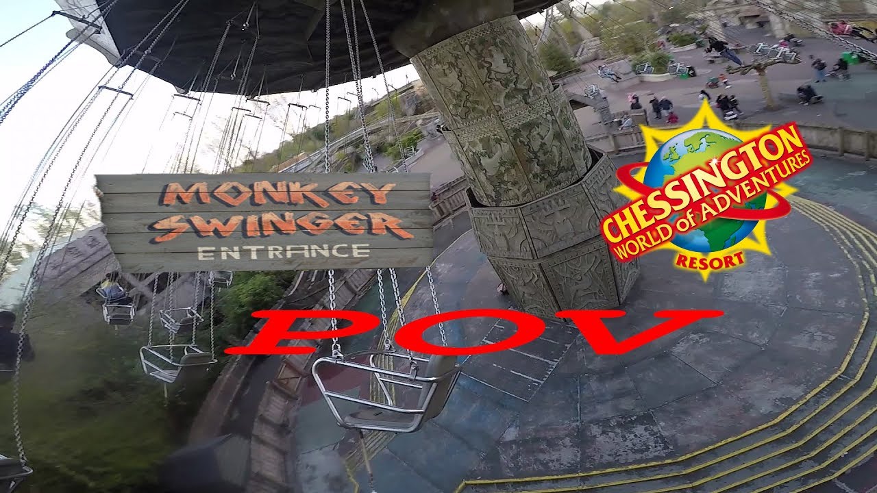 Monkey Swinger : Chessington World Of Adventures POV 4k