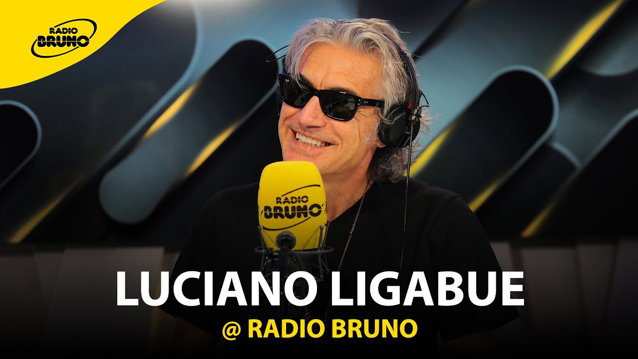 Luciano Ligabue a Radio Bruno