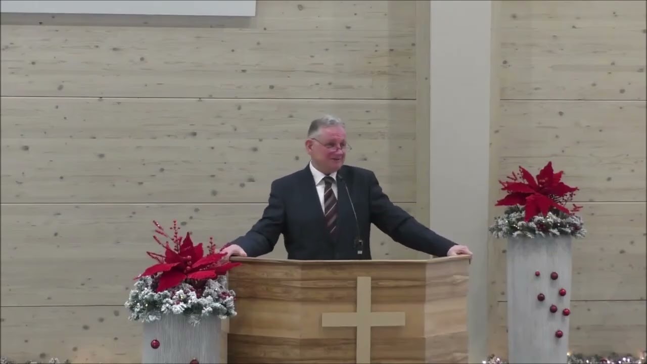 WEIHNACHTSANSPRACHE von Dr. Lothar Gassmann, Theologe und Schriftsteller aus Deutschland