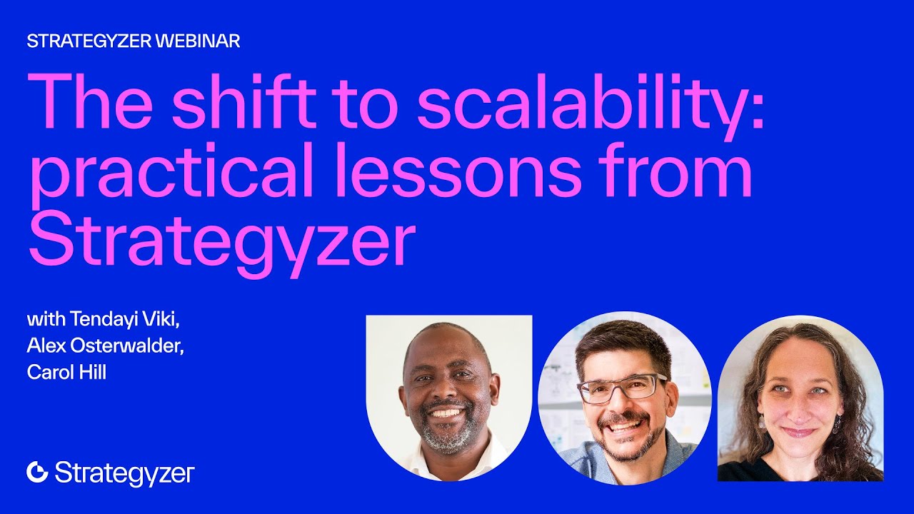 The shift to scalability: practical lessons from Strategyzer