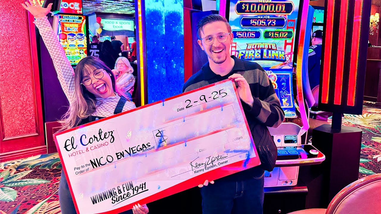 El JACKPOT MAS GRANDE DE MI VIDA!! Gané el MEGA en Las vegas!!