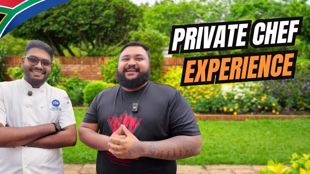 Private Chef Experience in South Africa 🇿🇦 | Luxury Dining at Home