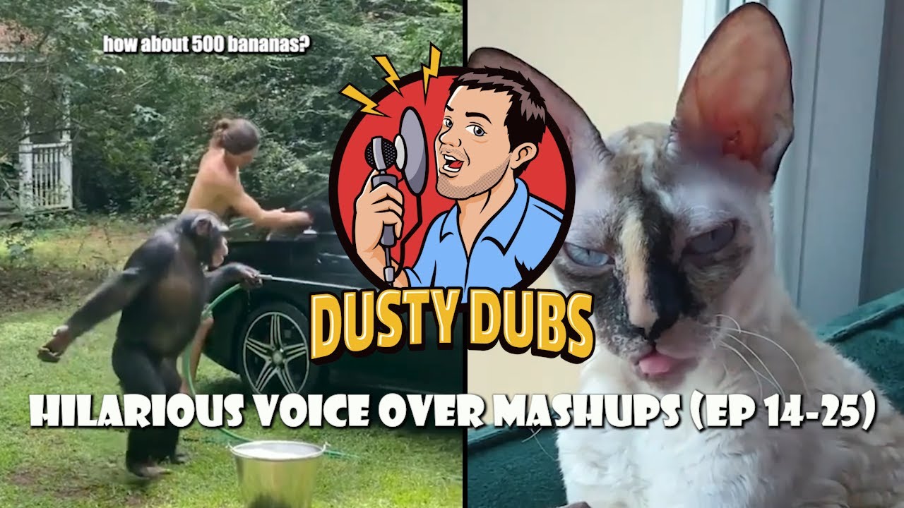 Dusty Dubs Hilarious Animal Voiceover Mashups (Ep 14-25)