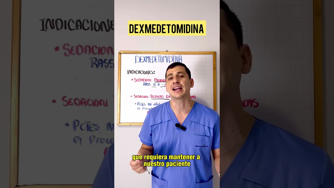Dexmedetomidina #shorts | GESCONS