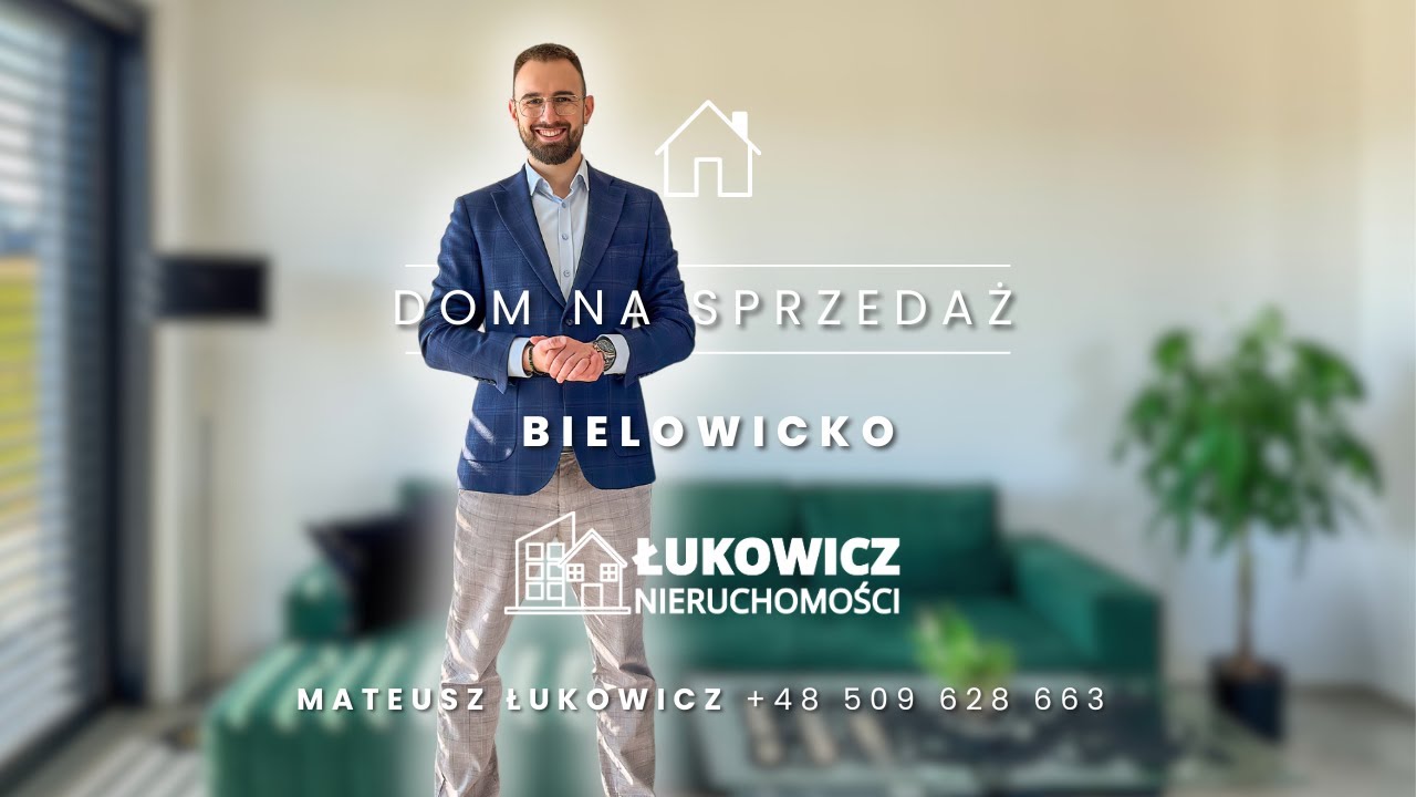 Nowoczesny dom na sprzedaż w Bielowicku z przepięknym widokiem na góry! Cisza i spokój!