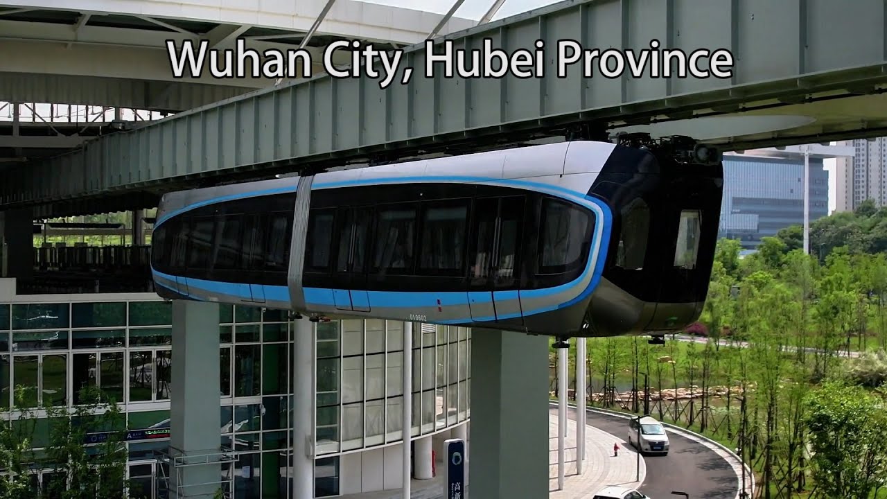 Aerial China:Wuhan City, Hubei Province湖北武漢市
