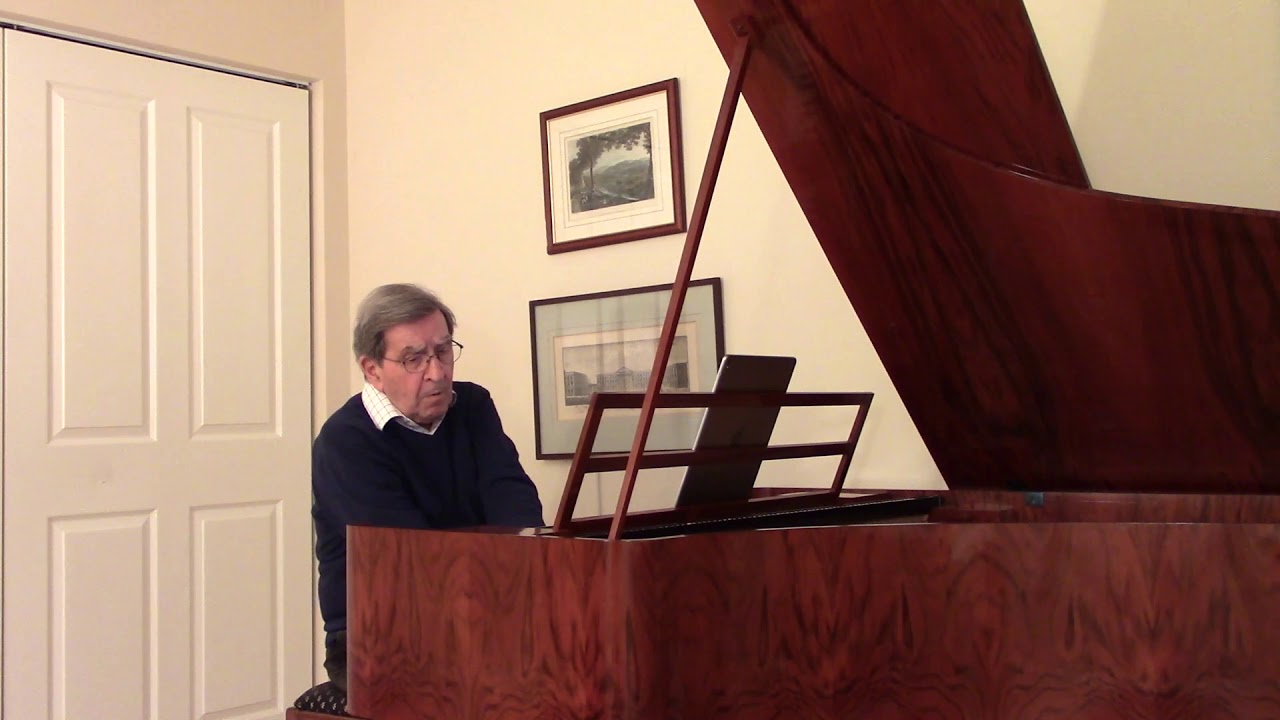 Malcolm Bilson: Schubert Sonata in F-sharp Minor, D. 571, Allegro moderato